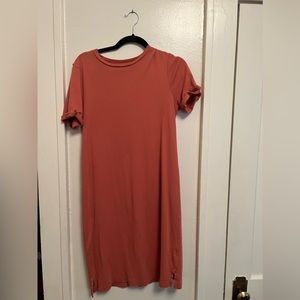 A New Day cute orange tshirt dress size small